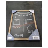 Chalk Board School Plaque