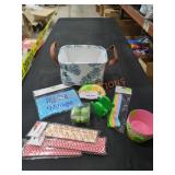 Basket Lot Assorted Items