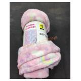 Butterfly/Rainbow Throw Blanket