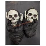 (2) Hanging Halloween Ghouls