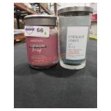 (2) Scented Candles