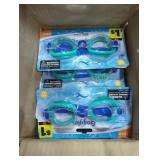 Box of Assorted Child Goggles