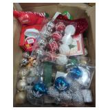 Box of Assorted Christmas Items