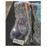 Goggles and snorkel
