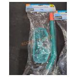 Goggles and snorkel