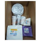 Party Plates/Cups/Napkins