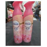 (2) Febreze Romance & Desire 8.8oz Air Mist