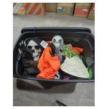 Storage Container Lot w/ Assorted Holiday Items