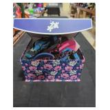 Storage Box Lot Filled w/ Assorted Flip Flops