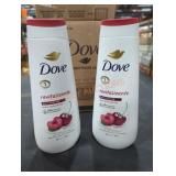 (2) Dove Cherry & Chia Milk Body Wash