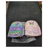 (2) Mini Backpacks