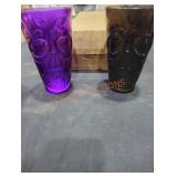 12 Black/Purple Cups
