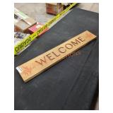 Welcome Wall Sign