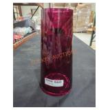 Magenta Glass Vase