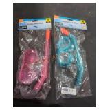 (2) Assorted Swim Masks