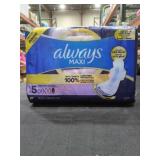 Always MAXI Overnight Pads