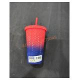 Red and blue cup