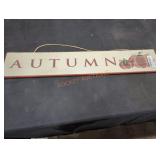 Autumn sign