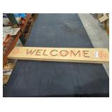 Welcome sign