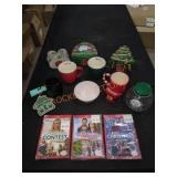 Box Lot Assorted Christmas Items