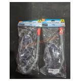 (2) Adult Snorkel Swim Masks