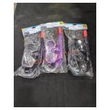 (2) Snorkel Swim Masks