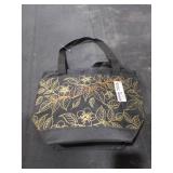 Black And Gold Cooler Bag