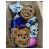 Box Lot of Assorted Halloween Items
