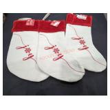 3 Christmas stockings