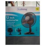 12" Oscillating Fan