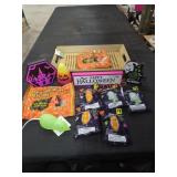 Decorative Tray With Halloween Items