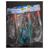 (3)Snorkel Swim Mask, Adult, Age 14+, Swim Toy