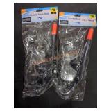 (2) Adult Snorkel Swim Mask, Water Toy, Age 14+