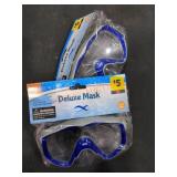 (2) Deluxe Mask, Adult, Swim Toy, Age 14+