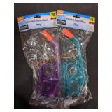 (2) Junior Snorkel Swim Mask, Water Toy, Age 4+