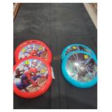 (5) Super Hero Frisbee