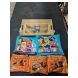 Decorative Tray With Halloween Candy