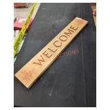 Welcome Wall Sign