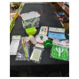 Basket Lot Assorted Summer Items