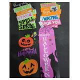 Assorted Halloween Signs