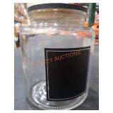 Glass Canister Jar with Seal Tight Lid