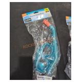 Goggles and snorkel