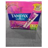 Tampax Radiant Tampons, 28PK