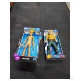 (2) Groot Action Figure (1) GI Joe Action Figure