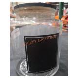 Glass Canister Jar with Seal Tight Lid