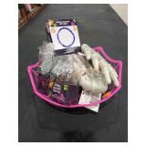 Spiderweb Halloween Basket Lot