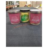 (3) Scented Candles