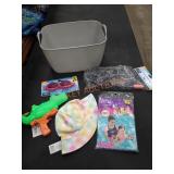 Basket Lot of Summer Items