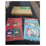Box Lot of Assorted Christmas Gift Bags