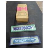 (6) Assorted Decrotive Signs